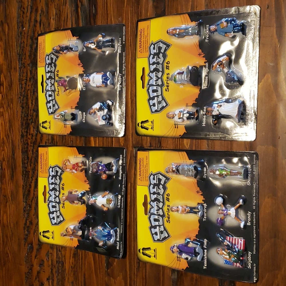 Homies Complete Series 6 Collection New